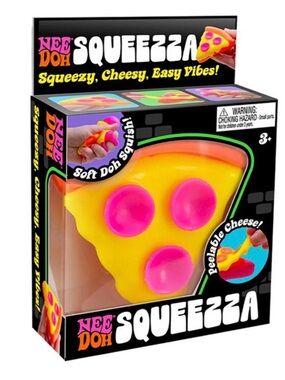 NeeDoh Squeezza Pizza Squishy Toy
